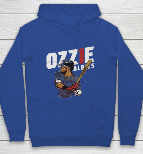 Ozzie Albies 1 Atlanta Brave Youth Hoodie 6