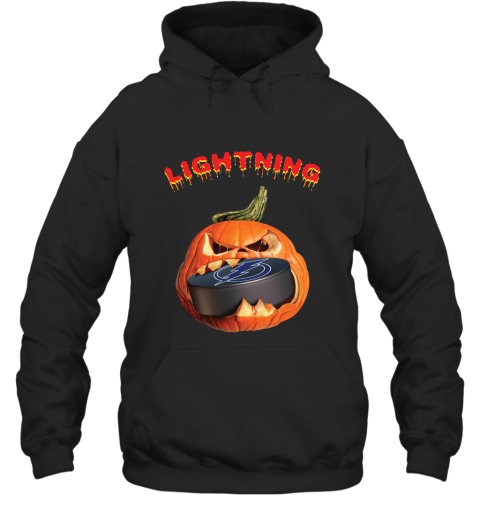NHL Tampa Bay Lightning Halloween Pumpkin Hockey Sports oO8mMoNnu37 hoodie 23 95 151514 front black
