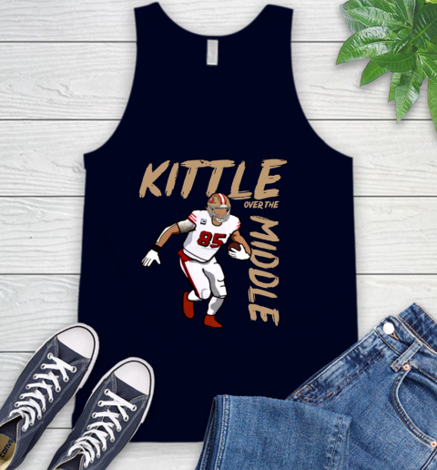 George Kittle Kittle Over the Middle San Francisco Shirt 72