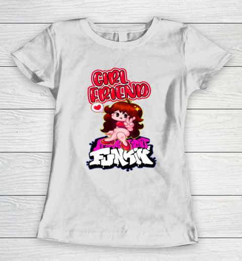 Graphic Friday Night Funkin Girlfriend Vaporwave For Fans Women's T-Shirt