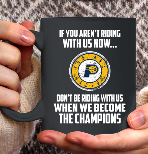 NBA Indiana Pacers Basketball We Become The Champions Ceramic Mug 11oz 2