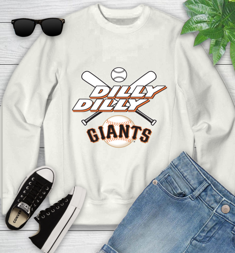 MLB San Francisco Giants Dilly Dilly Baseball Sports Youth Sweatshirt
