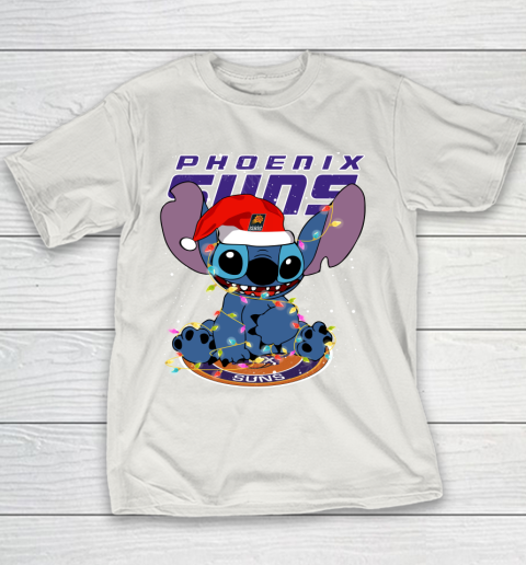 Phoenix Suns NBA noel stitch Basketball Christmas Youth T-Shirt 8