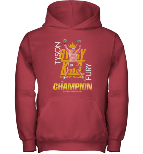 red champion hoodie youth