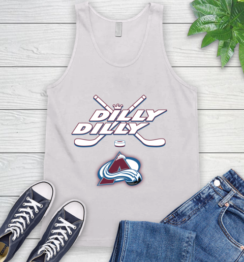 NHL Colorado Avalanche Dilly Dilly Hockey Sports Tank Top