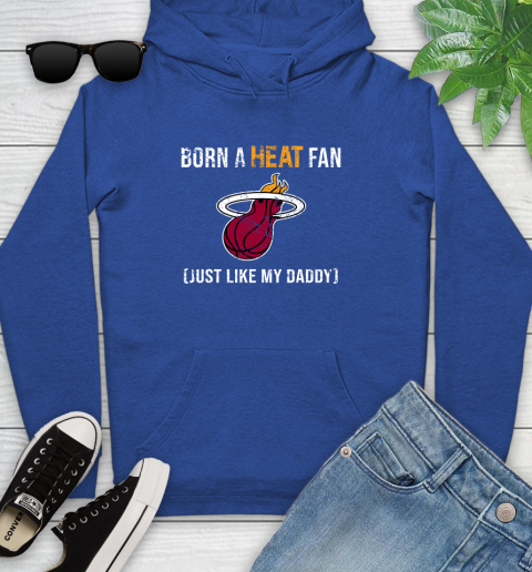 NBA Miami Heat Loyal Fan Just Like My Daddy Basketball Shirt Youth Hoodie 9