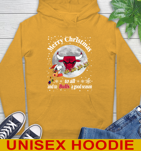 Chicago Bulls Merry Christmas To All And To Bulls A Good Season NBA Basketball Sports Hoodie 2