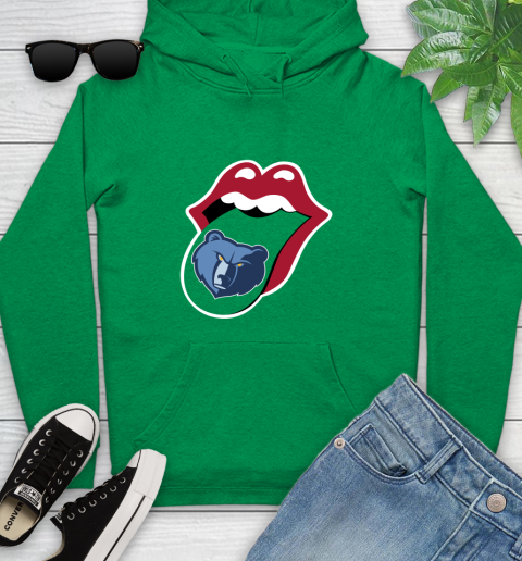 Memphis Grizzlies NBA Basketball Lips I Root For My Team Adoring Fan 143