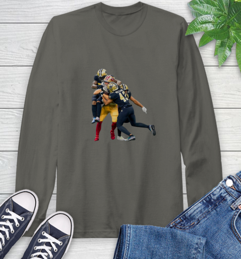 Sprint Football San Francisco 49ers And New Orleans Saints Shirts 66