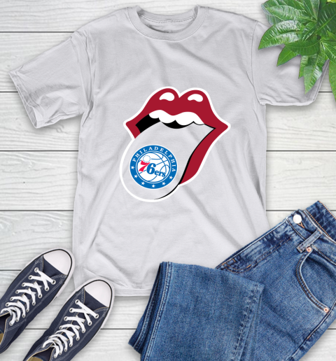 Philadelphia 76ers NBA Basketball Lips I Root For My Team Adoring Fan 12