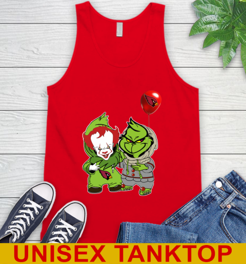 Arizona Cardinals Baby Pennywise Grinch Christmas NFL Football Tank Top 6