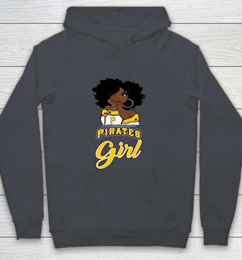 Pittsburgh Piratess Girl MLB Youth Hoodie 7