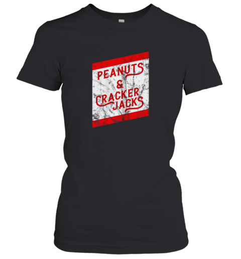 Vintage Baseball Shirt Peanuts and Cracker Jacks Women's T-Shirt