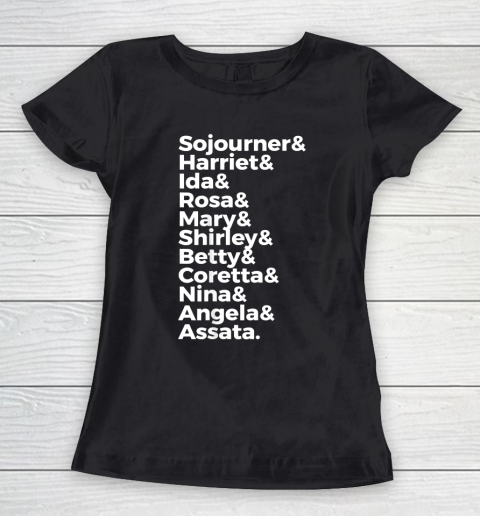 African American Design for Black History Lovers Women's T-Shirt