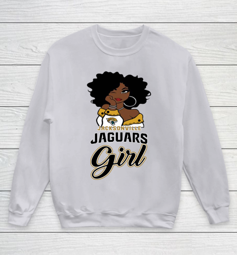 Jacksonville Jaguars Girl NFL Youth Sweatshirt 4