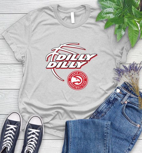 NBA Atlanta Hawks Dilly Dilly Basketball Sports Women's T-Shirt
