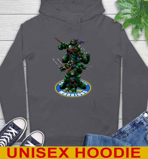 NBA Basketball Golden State Warriors Teenage Mutant Ninja Turtles Shirt Hoodie 7