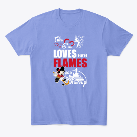 wdnw girl love her calgary flames and mickey disney classic t shirt 2 front violet