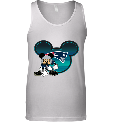 NFL New England Patriots Mickey Mouse Disney Football T Shirt 0PpNEmQxDuu unisex tank 17 95 151514 front white