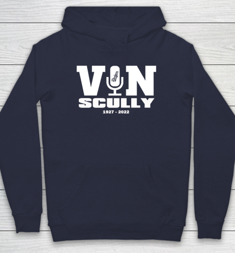 Vin Scully Microphone 1927 2022 Hoodie 2