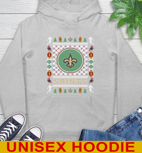 New Orleans Saints Merry Christmas NFL Football Loyal Fan Hoodie 6