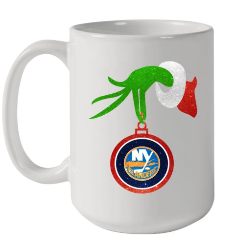 New York Islanders Grinch Merry Christmas NHL Hockey Ceramic Mug 15oz