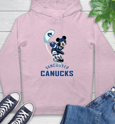 NHL Hockey Vancouver Canucks Cheerful Mickey Mouse Shirt Hoodie 10
