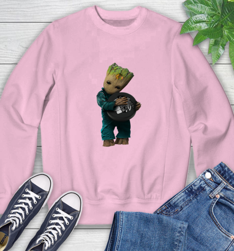 NHL Groot Guardians Of The Galaxy Hockey Sports Chicago Blackhawks Sweatshirt 9