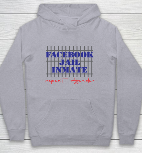 Facebook Jail tshirt Inmate Repeat Offender  FB Jail Youth Hoodie 4