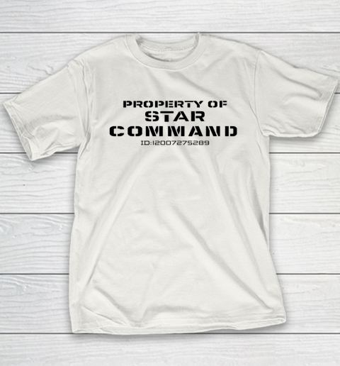 Property Of Star Command Youth T-Shirt