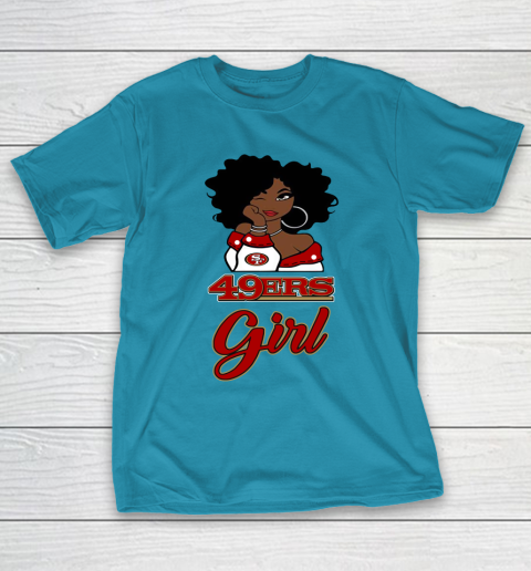 San Francisco 49ers Girl NFL T-Shirt 8
