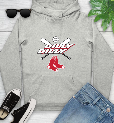 MLB Boston Red Sox Dilly Dilly Baseball Sports Youth Hoodie