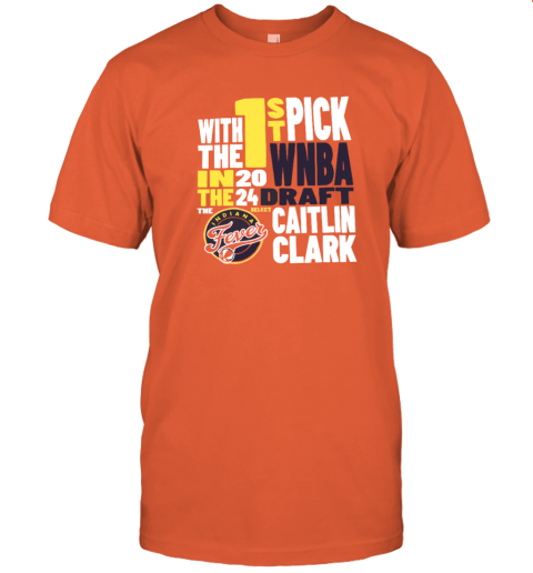1ST WNBA Indiana Fever Caitlin Clark Draft Night T-Shirt