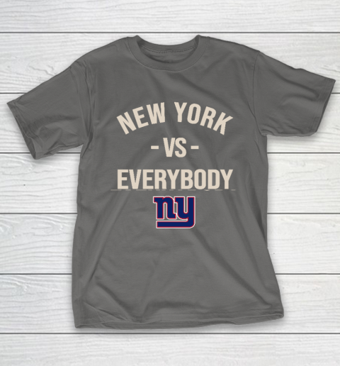 New York Giants Vs Everybody T-Shirt 8