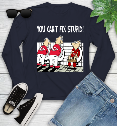 You Can't Fix Stupid Funny Kansas City Chiefs NFL Shirts 114