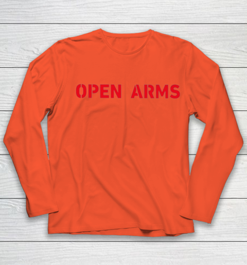 Open Arms Pep Guardiola - Print On Front And Back Youth Long Sleeve 2