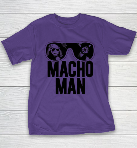 Purple Macho Man Youth T-Shirt