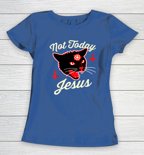 Not today online satan cat shirt