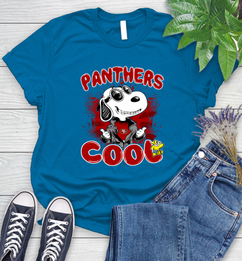 NFL Football San Francisco 49ers Cool Snoopy Shirt Women's T-Shirt 8