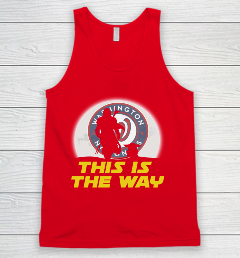 Washington Nationals MLB Baseball Star Wars Yoda And Mandalorian This Is The Way Tank Top 5