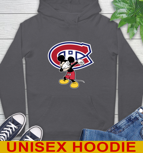 Montreal Canadiens NHL Hockey Dabbing Mickey Disney Sports Hoodie 7