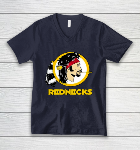 Washington Caucasians Rednecks football team V-Neck T-Shirt 3