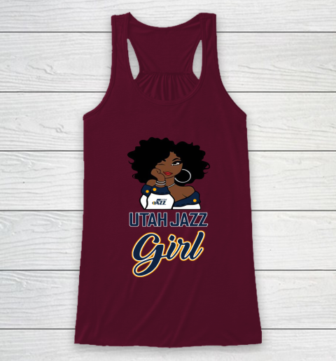 Utah Jazz Girl NBA Racerback Tank 3