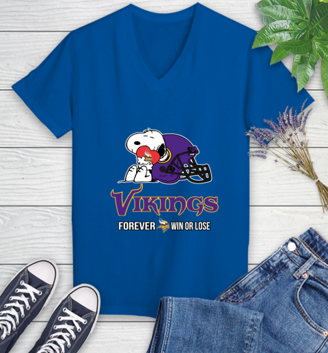 NFL The Peanuts Movie Snoopy Forever Win Or Lose Football Minnesota Vikings 86