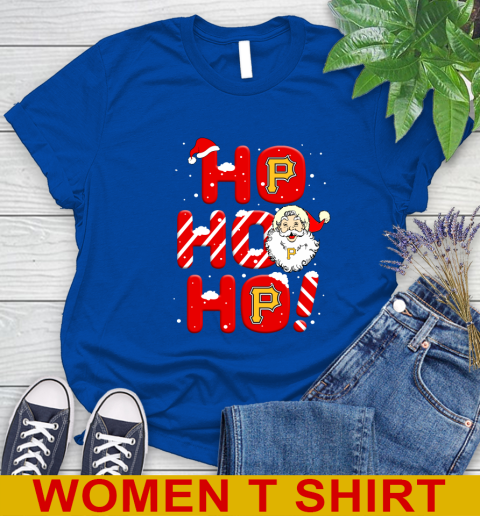 Pittsburgh Pirates MLB Baseball Ho Ho Ho Santa Claus Merry Christmas Shirt Women's T-Shirt 11 Pittsburgh Pirates MLB Baseball Ho Ho Ho Santa Claus Merry Christmas Shirt Women's T-Shirt - Image 11
