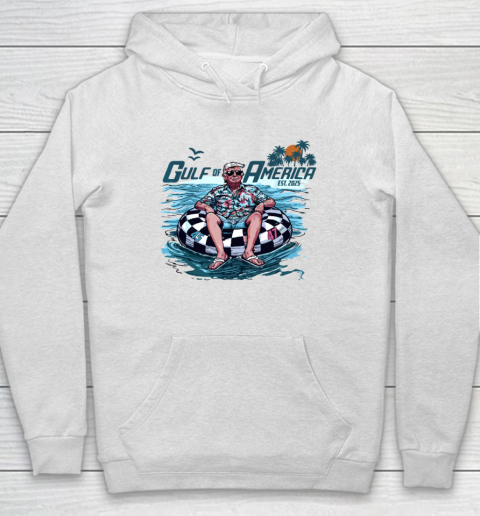 Funny Trump Shirt Gulf Of Us America Est 2025 Hoodie