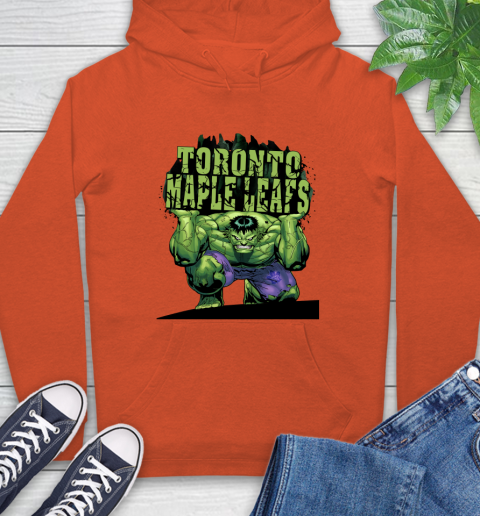 Toronto Maple Leafs NHL Hockey Incredible Hulk Marvel Avengers Sports Hoodie 5