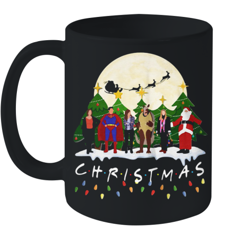 Friends Christmas The One With Halloween Party Ceramic Mug 11oz