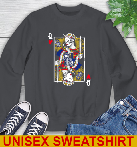 MLB Baseball Colorado Rockies The Queen Of Hearts Card Shirt Sweatshirt 7