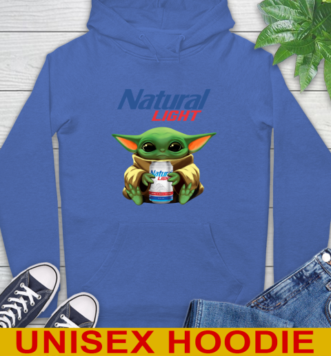 Star Wars Baby Yoda Hugs Natural Light Beer Shirt 21